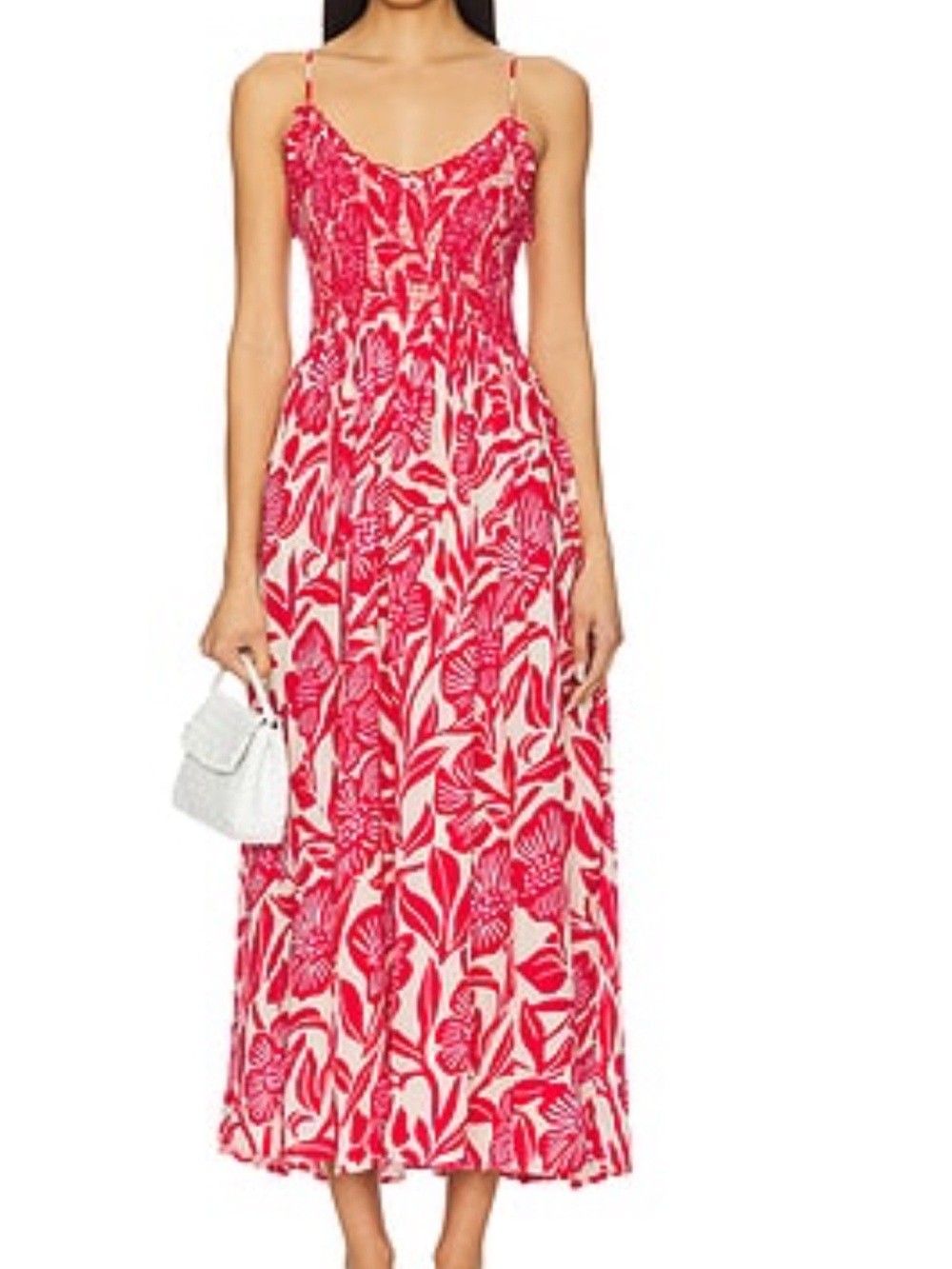 Gorgeous Free People Pink Floral sweet nothings dress NWT